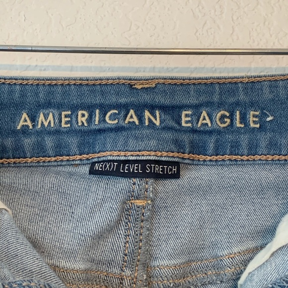 AE NEXT LEVEL STRETCH SHORT DISTRESSED LACE POCKET - Picture 7 of 7